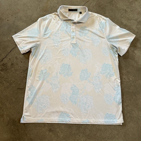 G/FORE Other - G/FORE Optic Floral Tech Stretch Polo Golf Performance Athletic Comfort Men's XL